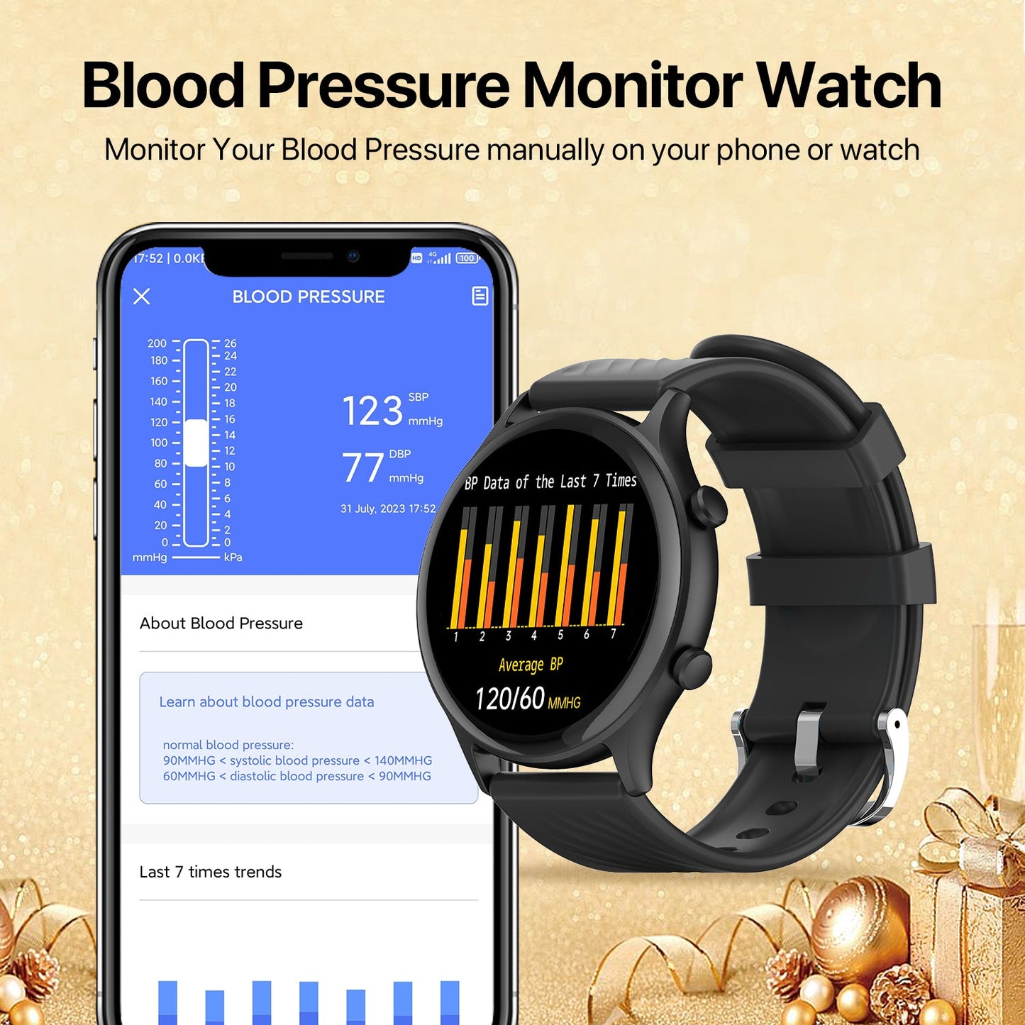 A2 Pro Smartwatch - WalkerFit Smart Watch