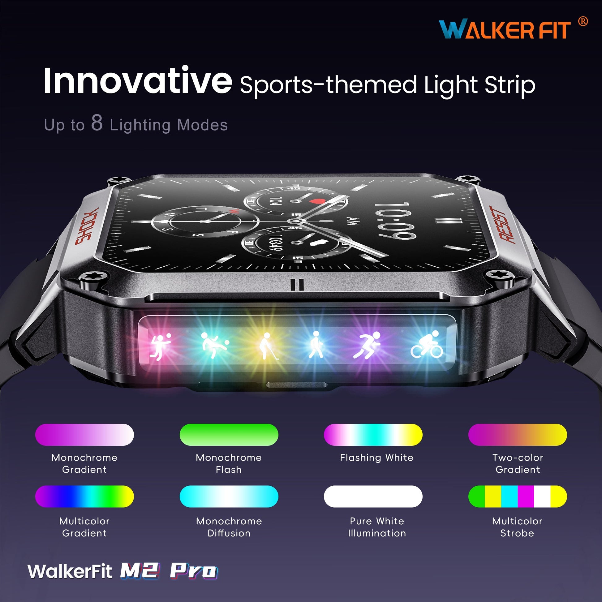 M2 Pro smart watch - WalkerFit Smart Watch