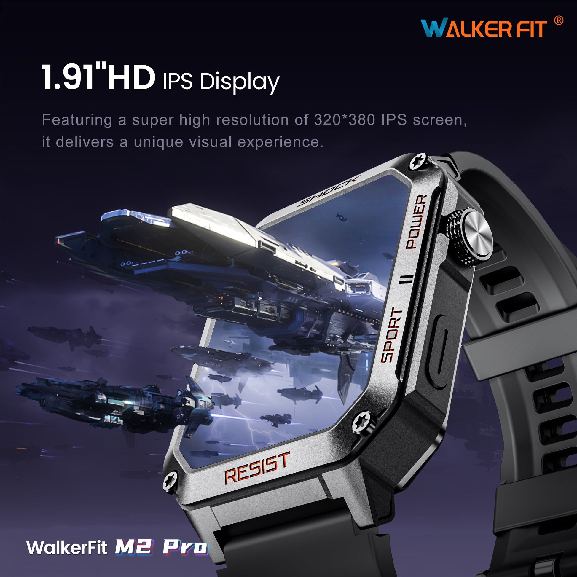 M2 Pro smart watch - WalkerFit Smart Watch